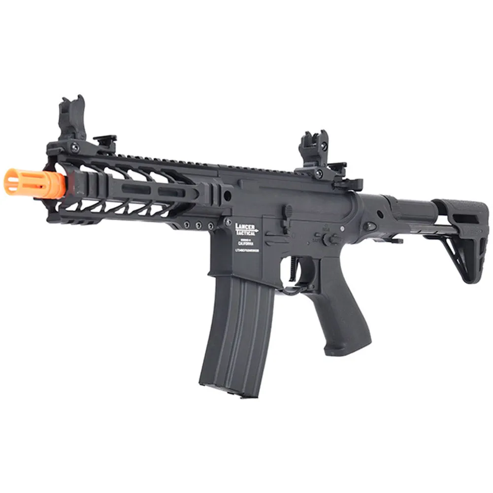 Lancer Tactical ProLine BATTLE HAWK 7" M-LOK Airsoft Rifle w/ PDW Stock