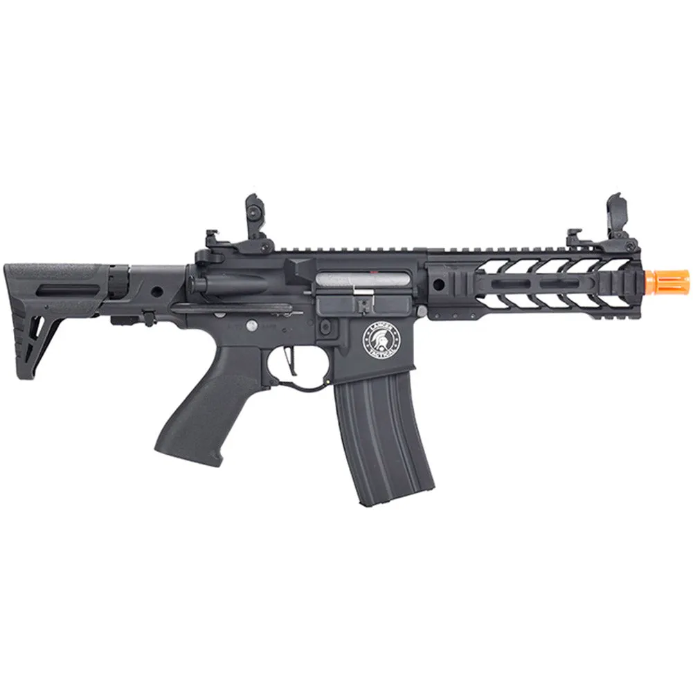 Lancer Tactical ProLine BATTLE HAWK 7" M-LOK Airsoft Rifle w/ PDW Stock