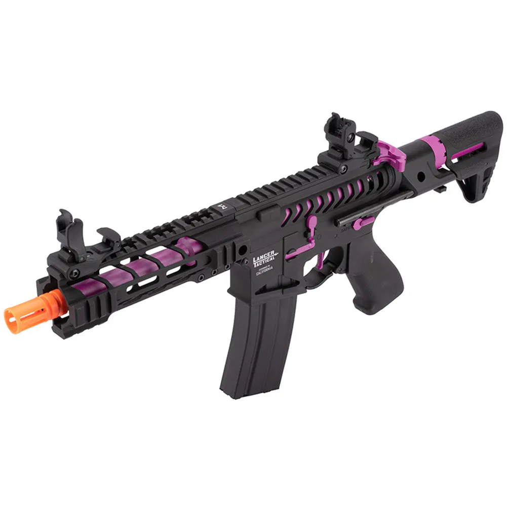 Lancer Tactical ProLine BATTLE HAWK 7" M-LOK Airsoft Rifle w/ PDW Stock