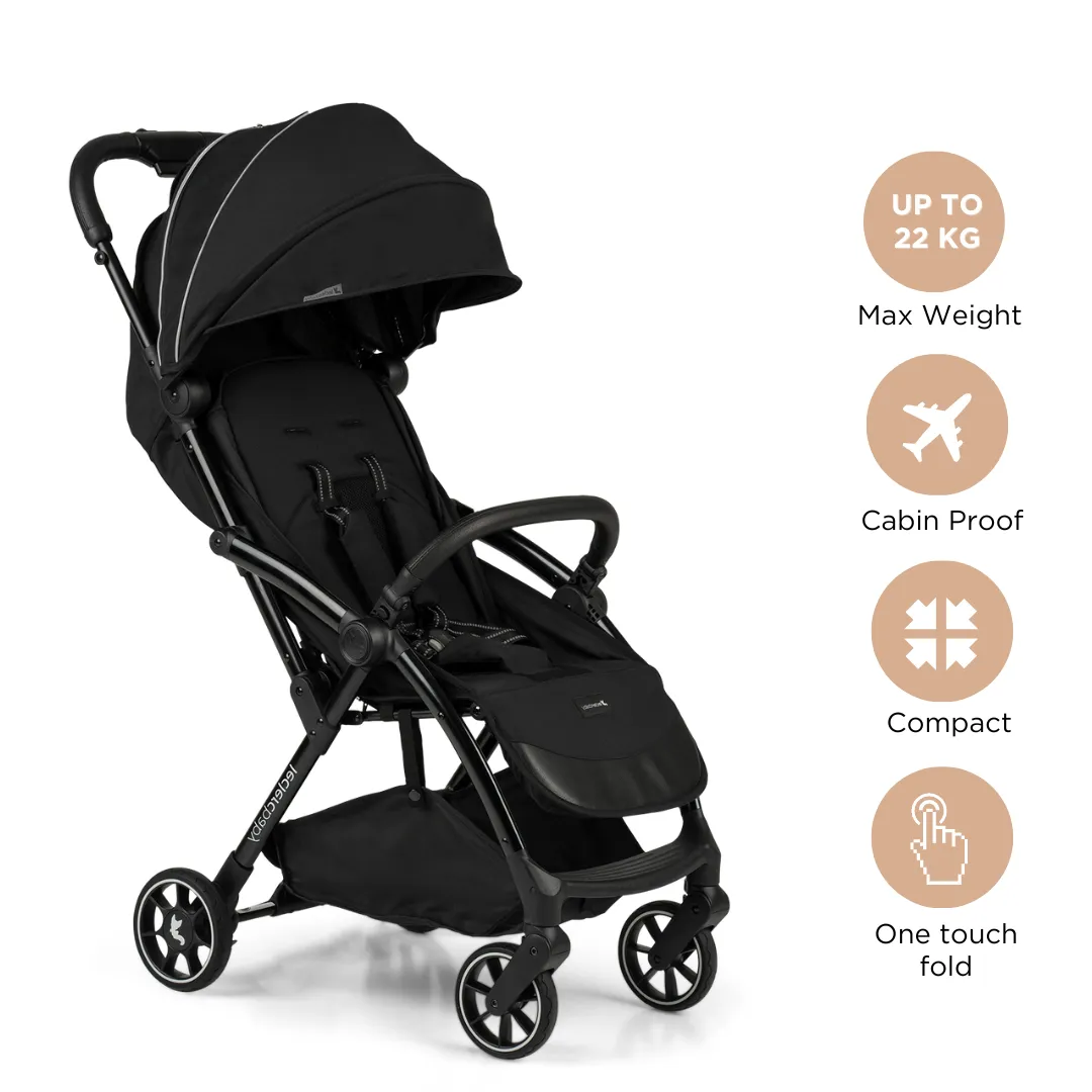 Leclercbaby Bundle Influencer Air Piano Black (Stroller   Bassinet)