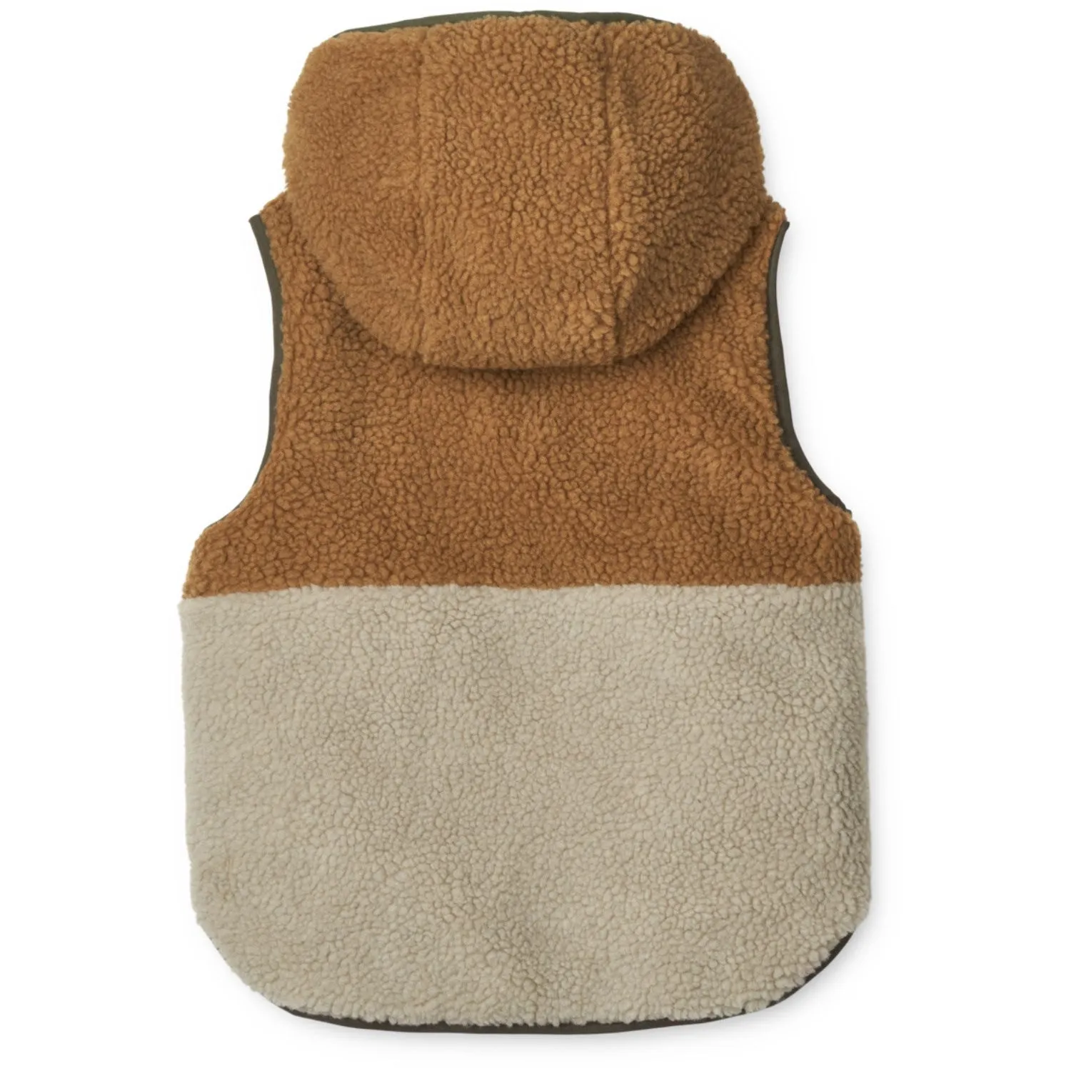 LieWood Army Brown Mix Diana Reversible Vest