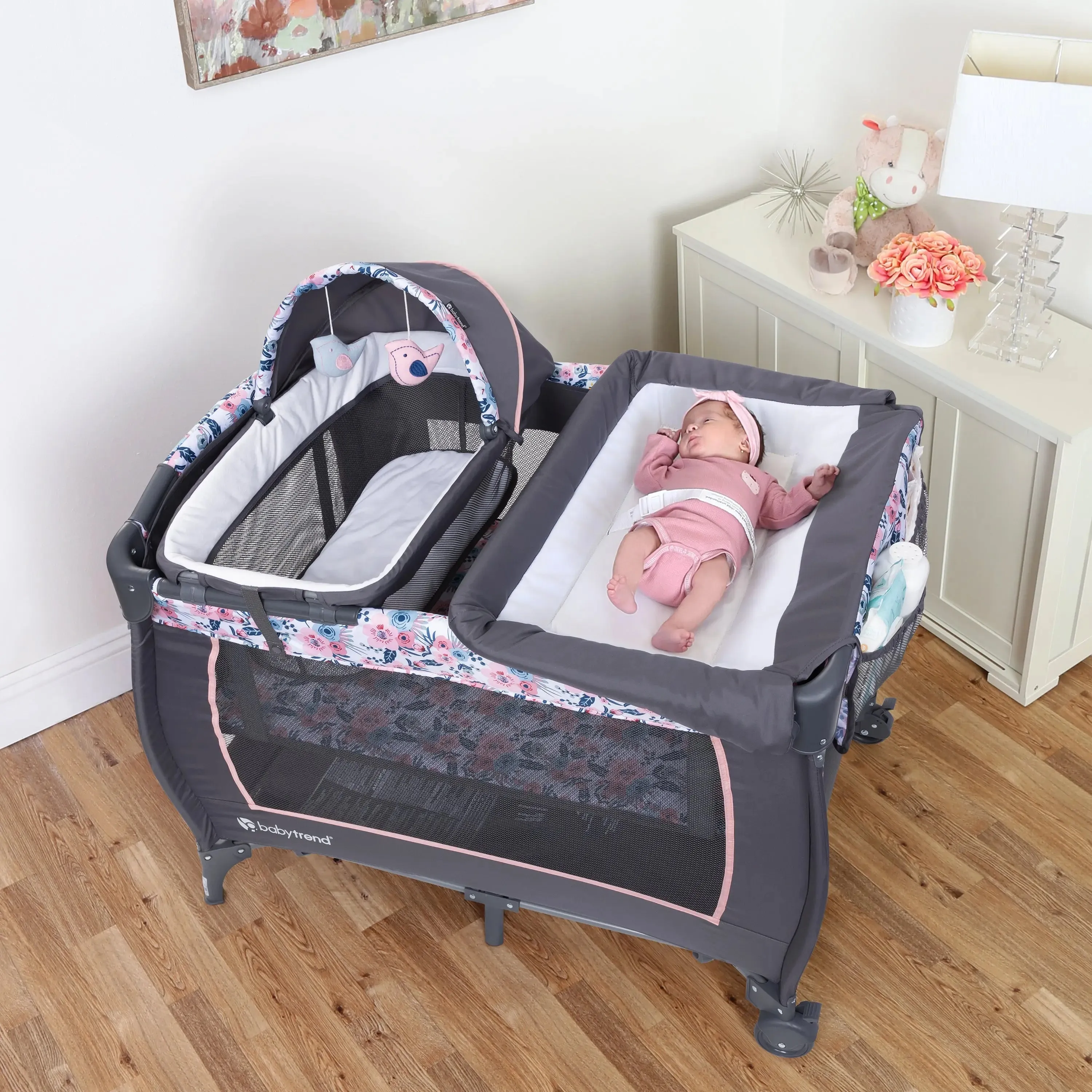 Lil' Snooze™ Deluxe II Nursery Center® Playard - Bluebell (Target Exclusive)