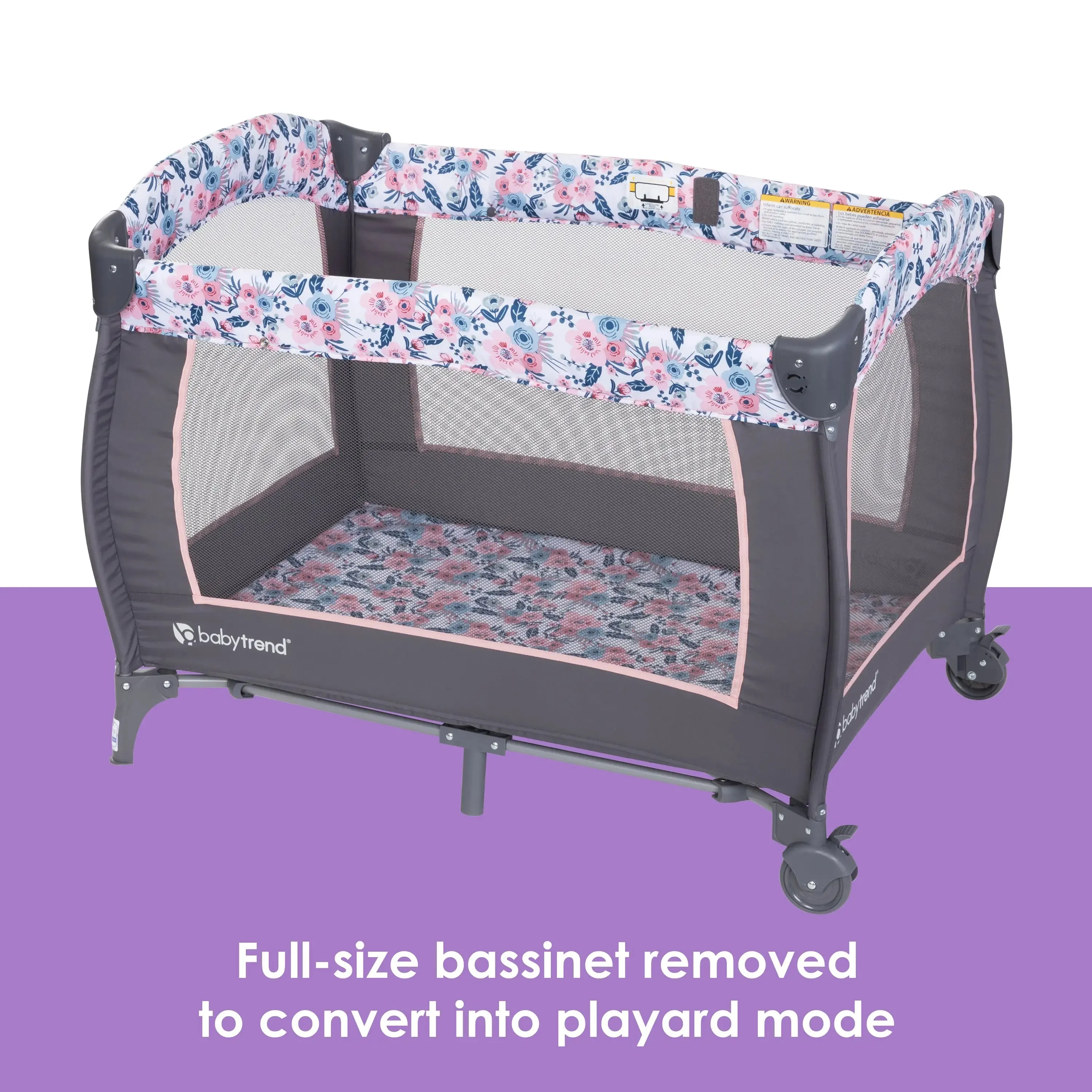 Lil' Snooze™ Deluxe II Nursery Center® Playard - Bluebell (Target Exclusive)