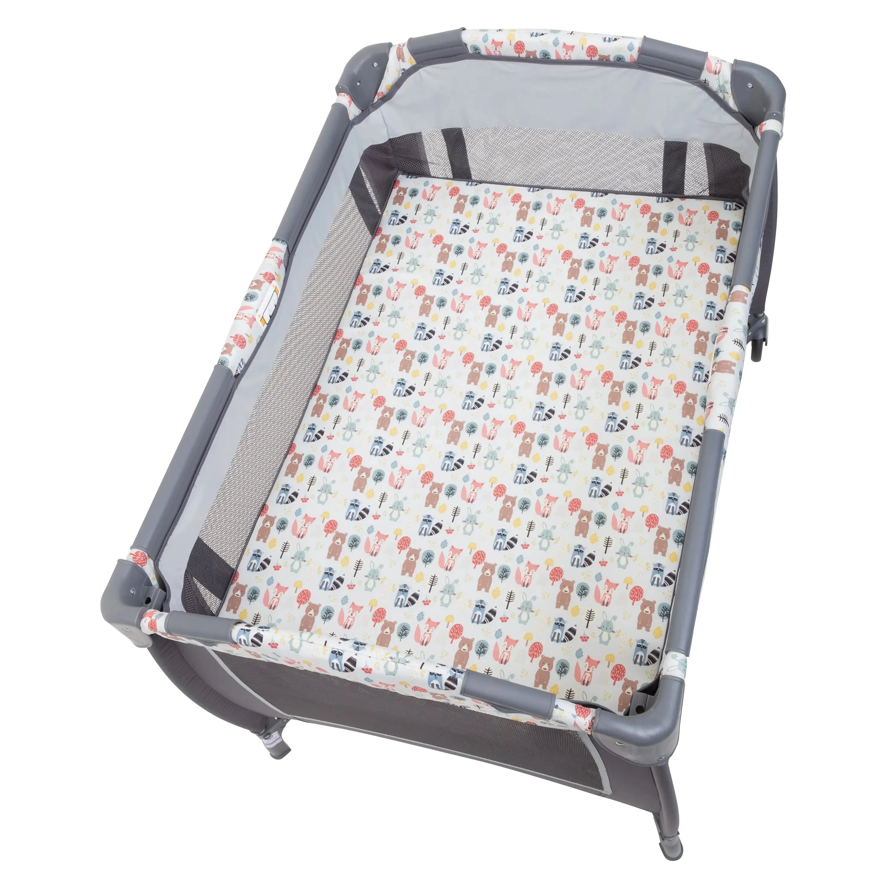 Lil’ Snooze™ Deluxe II Nursery Center® Playard - Forest Party Grey (Walmart Exclusive)