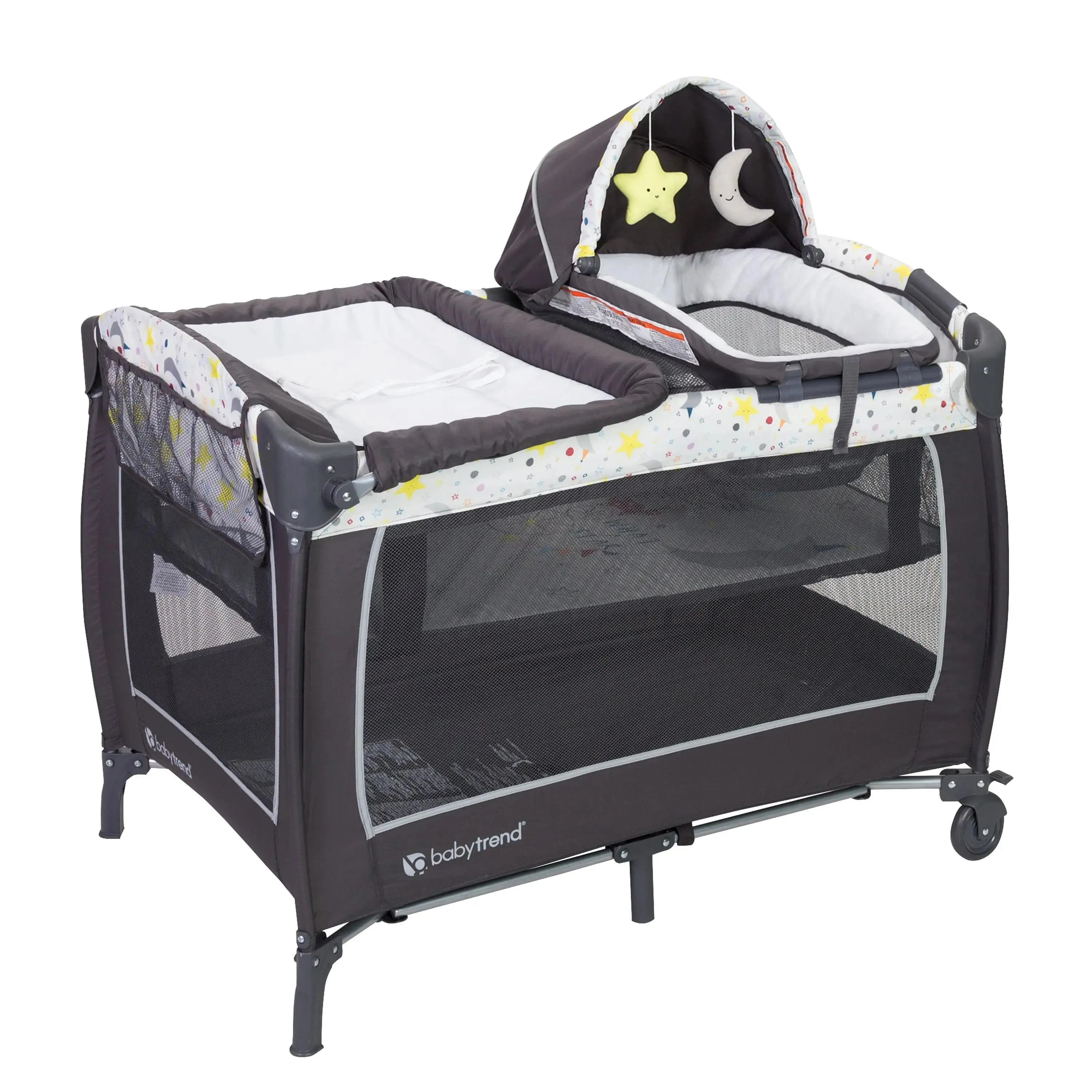 Lil' Snooze™ Deluxe II Nursery Center® Playard - Twinkle Twinkle Little Moon (Amazon Canada)