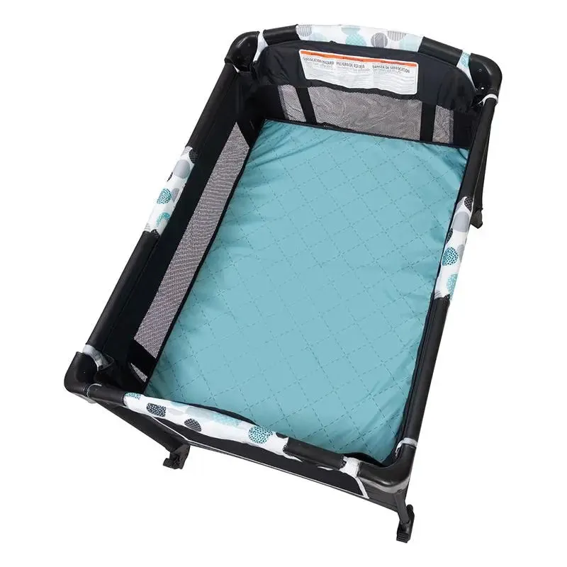 Lil Snooze™ Deluxe Nursery Center® Playard - Circle Pop (Burlington Exclusive)