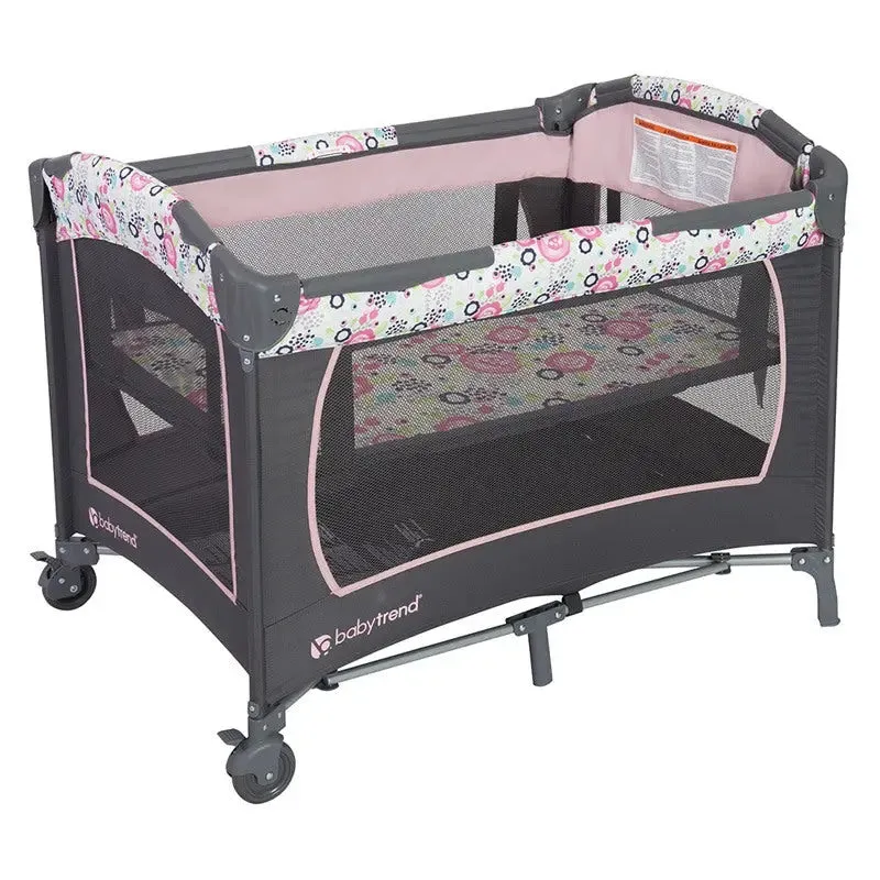 Lil Snooze™ Deluxe Nursery Center® Playard - Flora