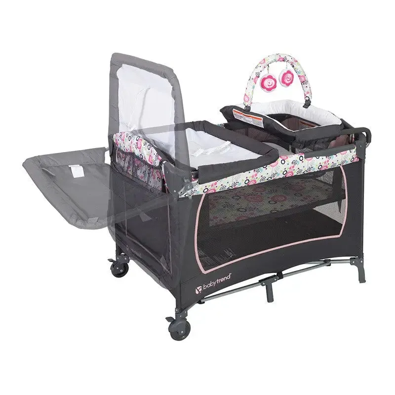 Lil Snooze™ Deluxe Nursery Center® Playard - Flora