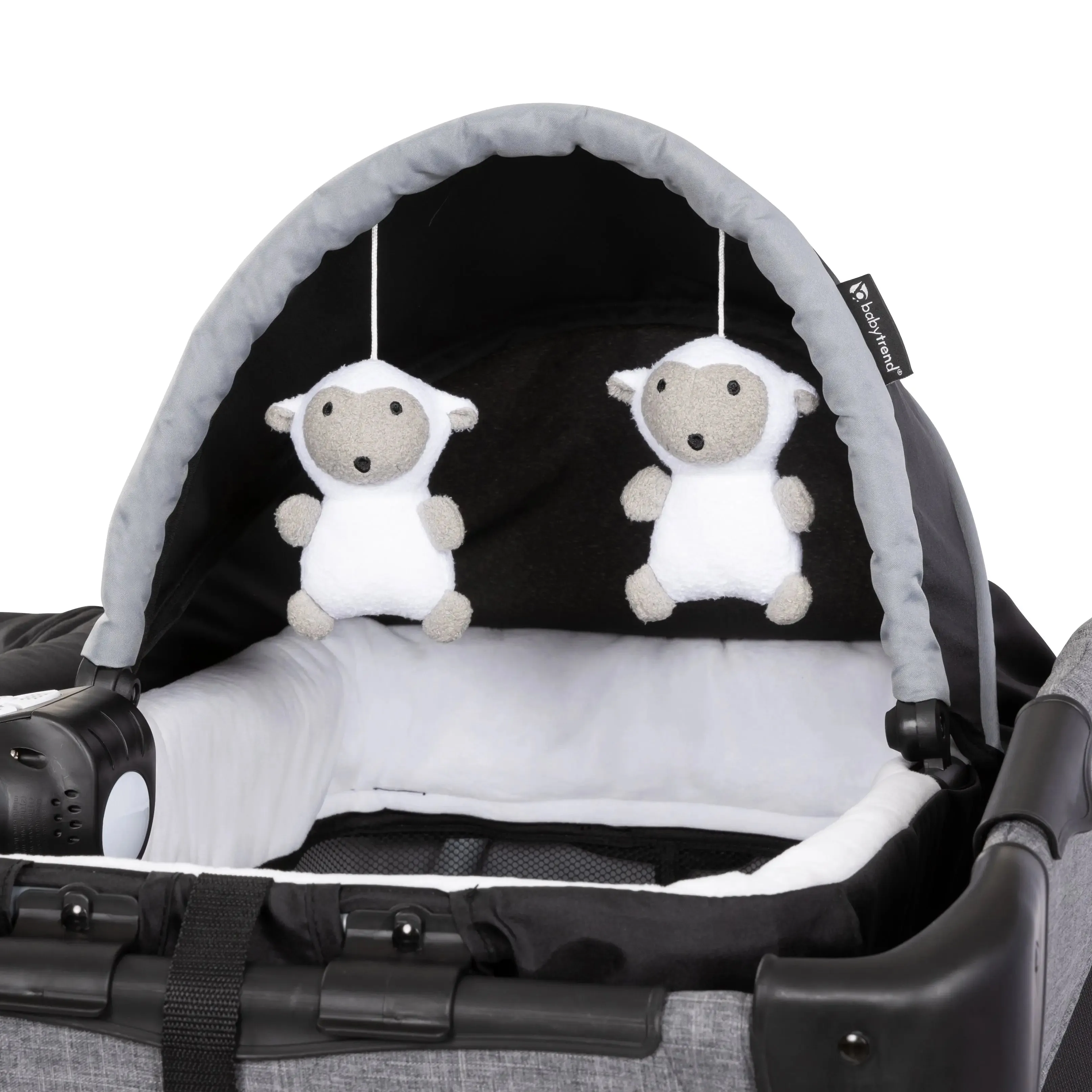 Lil' Snooze™ Deluxe Plus Nursery Center® Playard - Whisper Grey (Canada)