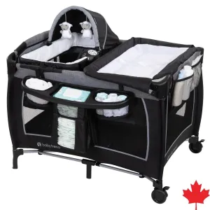 Lil' Snooze™ Deluxe Plus Nursery Center® Playard - Whisper Grey (Canada)