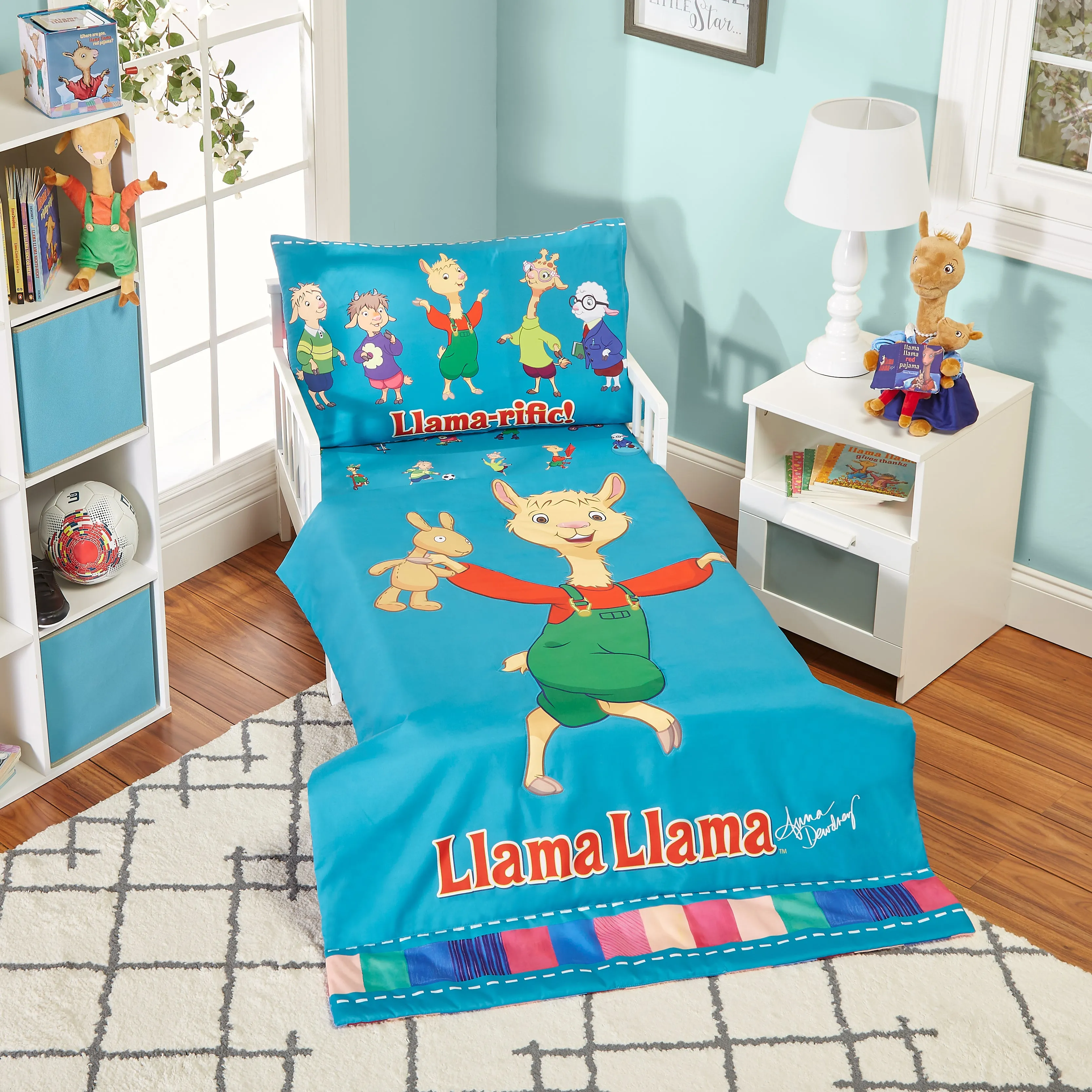 Llama Llama 4 Piece Toddler Bedding Set