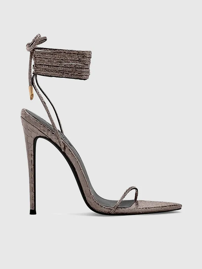 Luce Minimale - Metallic Python en Gris