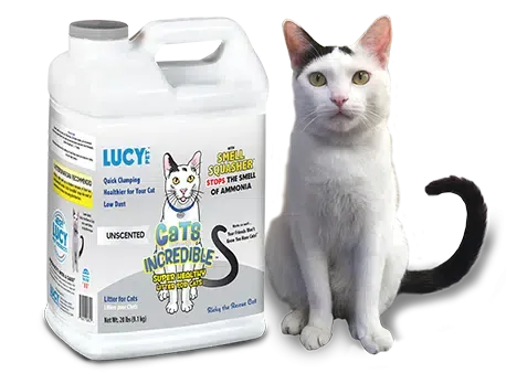 Lucy Pet Cats Incredible Cat Litter Unscented