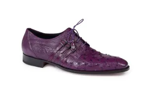 Mauri - 4820 Purple Ostrich Body & Leg Dress Shoes