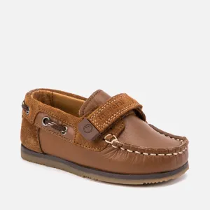 Mayoral Velcro Nautical Shoes - Camel