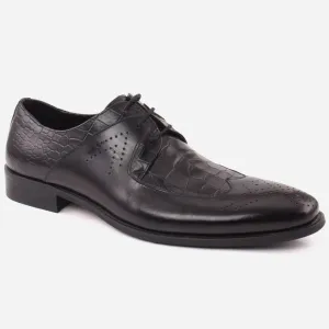 Men “NASMITH” Brogue Style Perforated Designed Formal Shoes