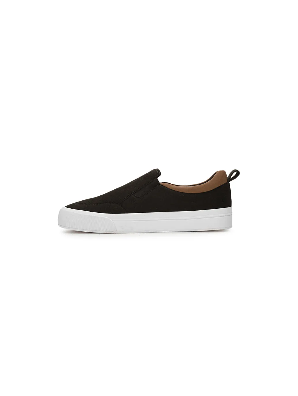 Men's Alps Black Casual Slip On