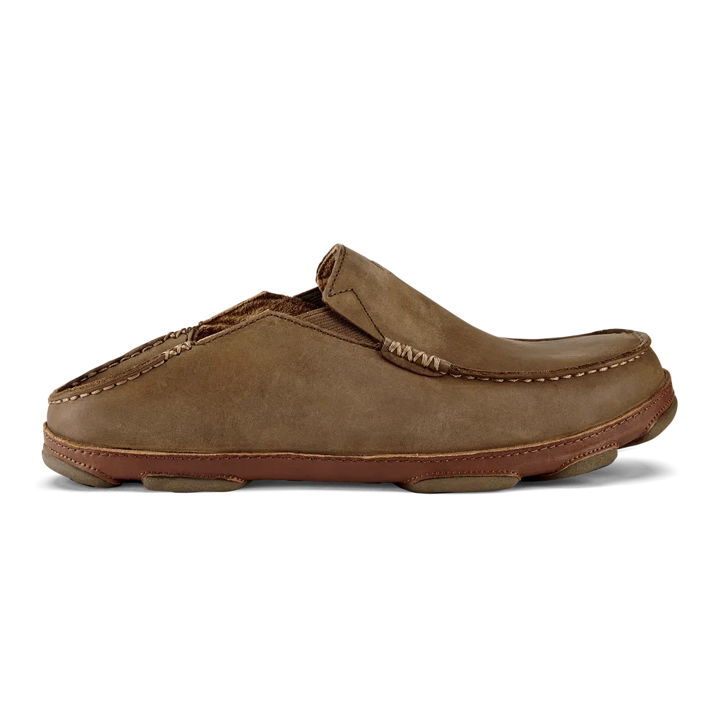 Men's Moloā Leather Slip on Shoes - Ray/Toffee