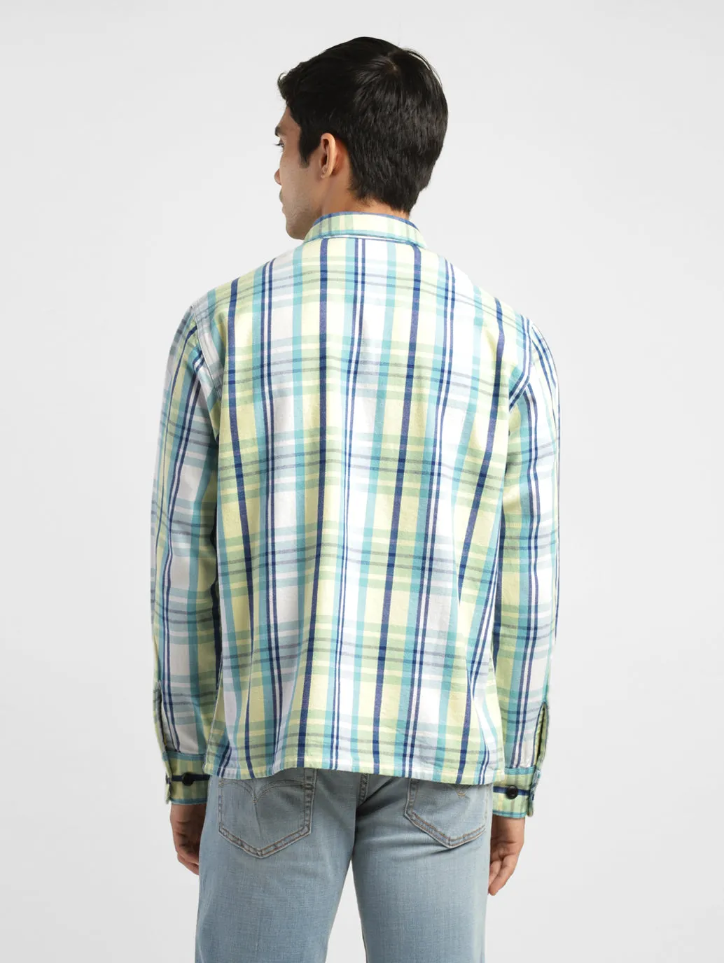 Men's Plaid Relaxed Fit Shirt