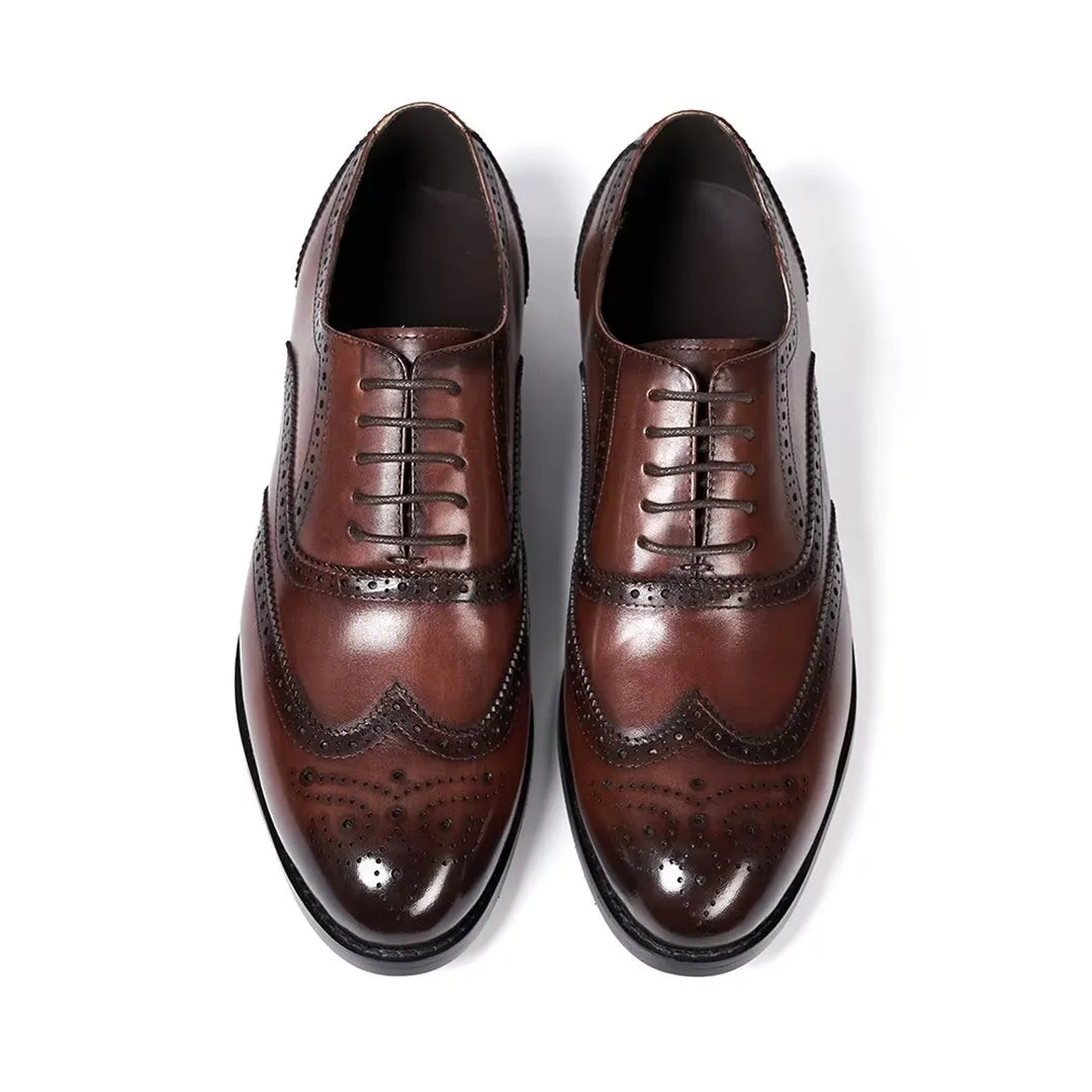 Metropolitan Mastery Leather Lace-Ups