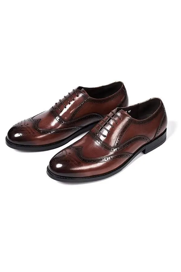 Metropolitan Mastery Leather Lace-Ups