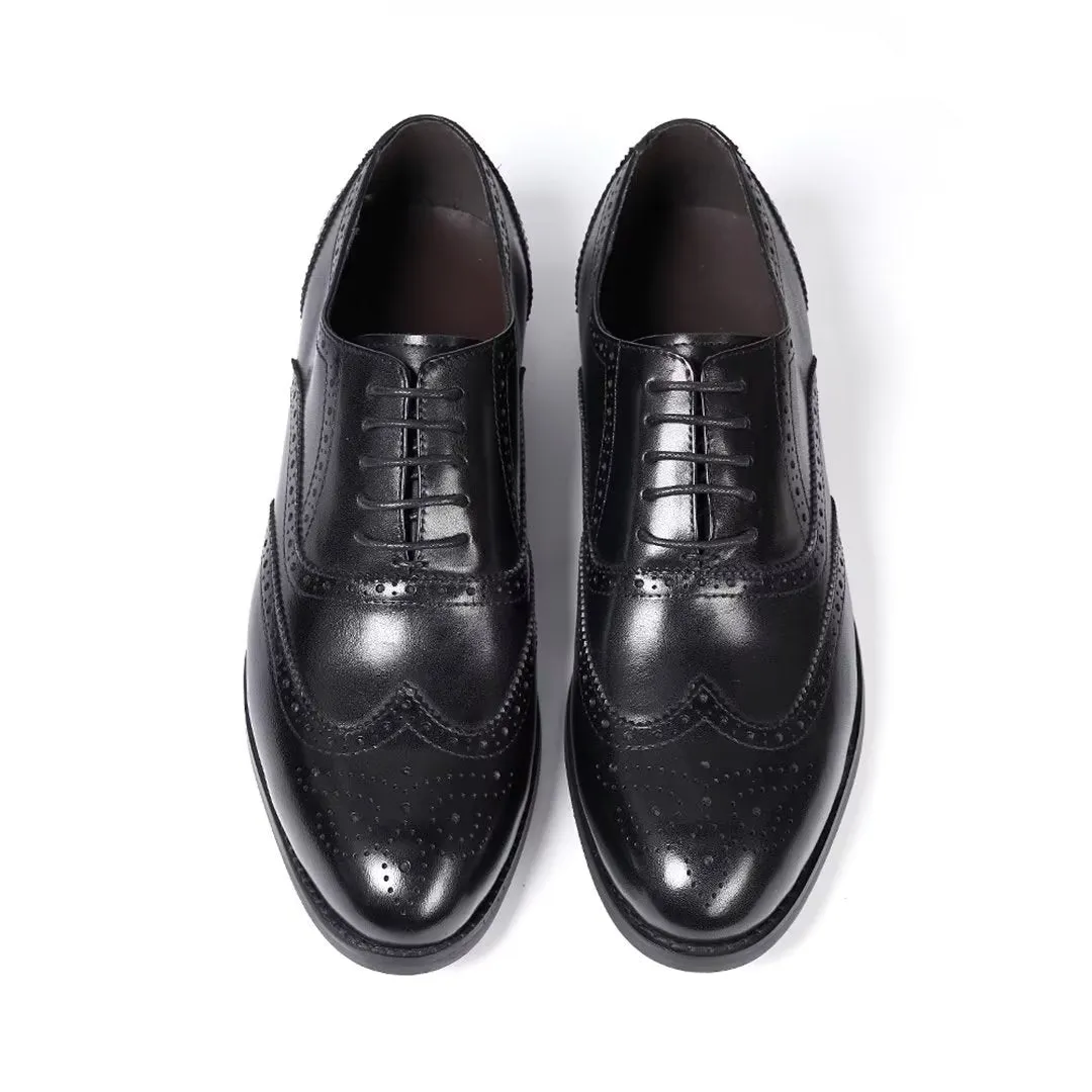 Metropolitan Mastery Leather Lace-Ups