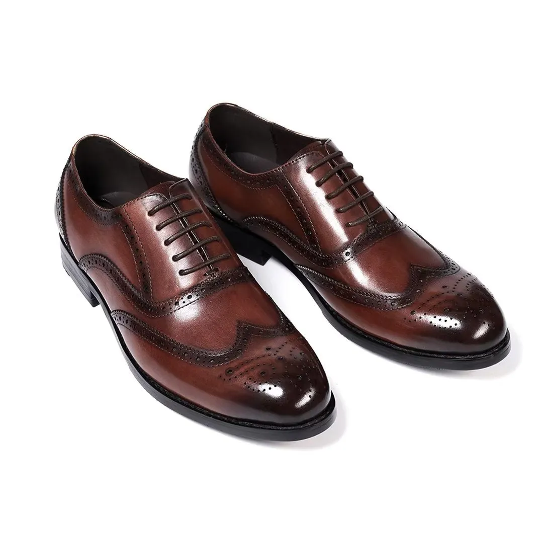 Metropolitan Mastery Leather Lace-Ups