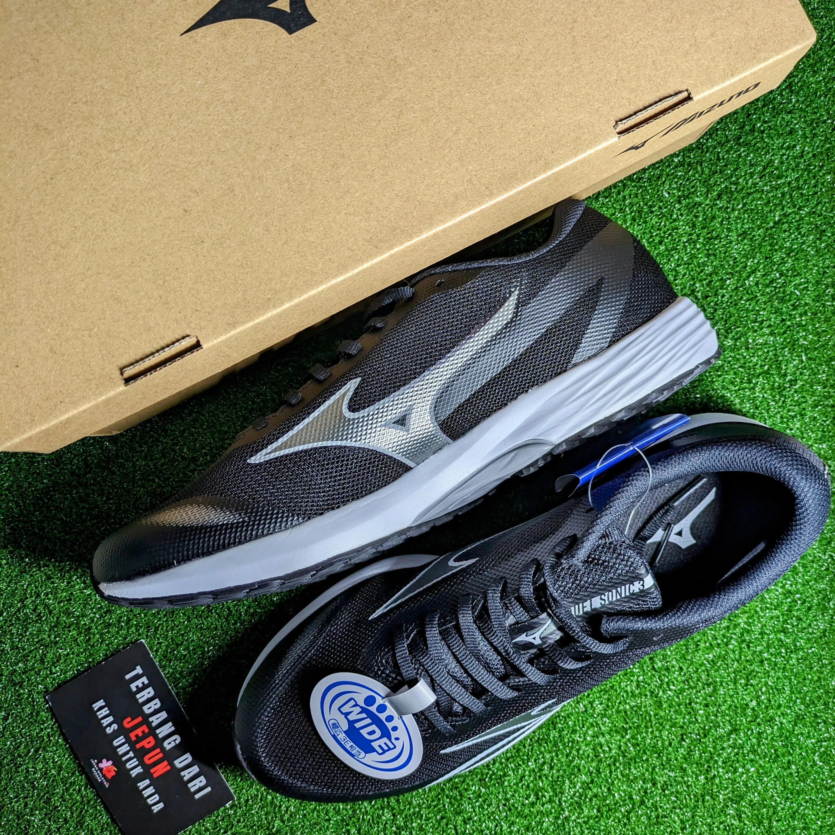 Mizuno Duel Sonic 3 Wide(Black)