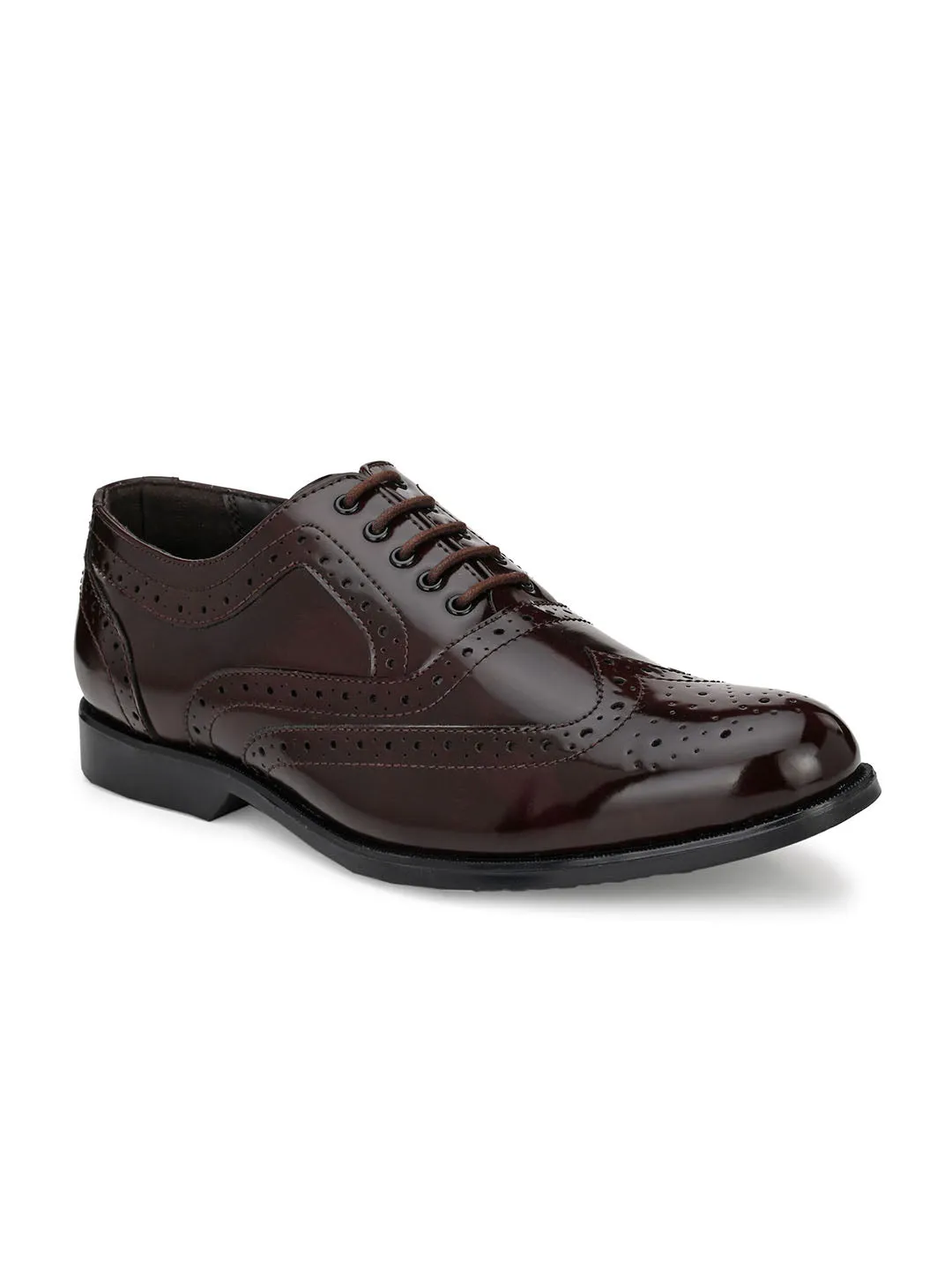 Mocha Formal Lace-Ups