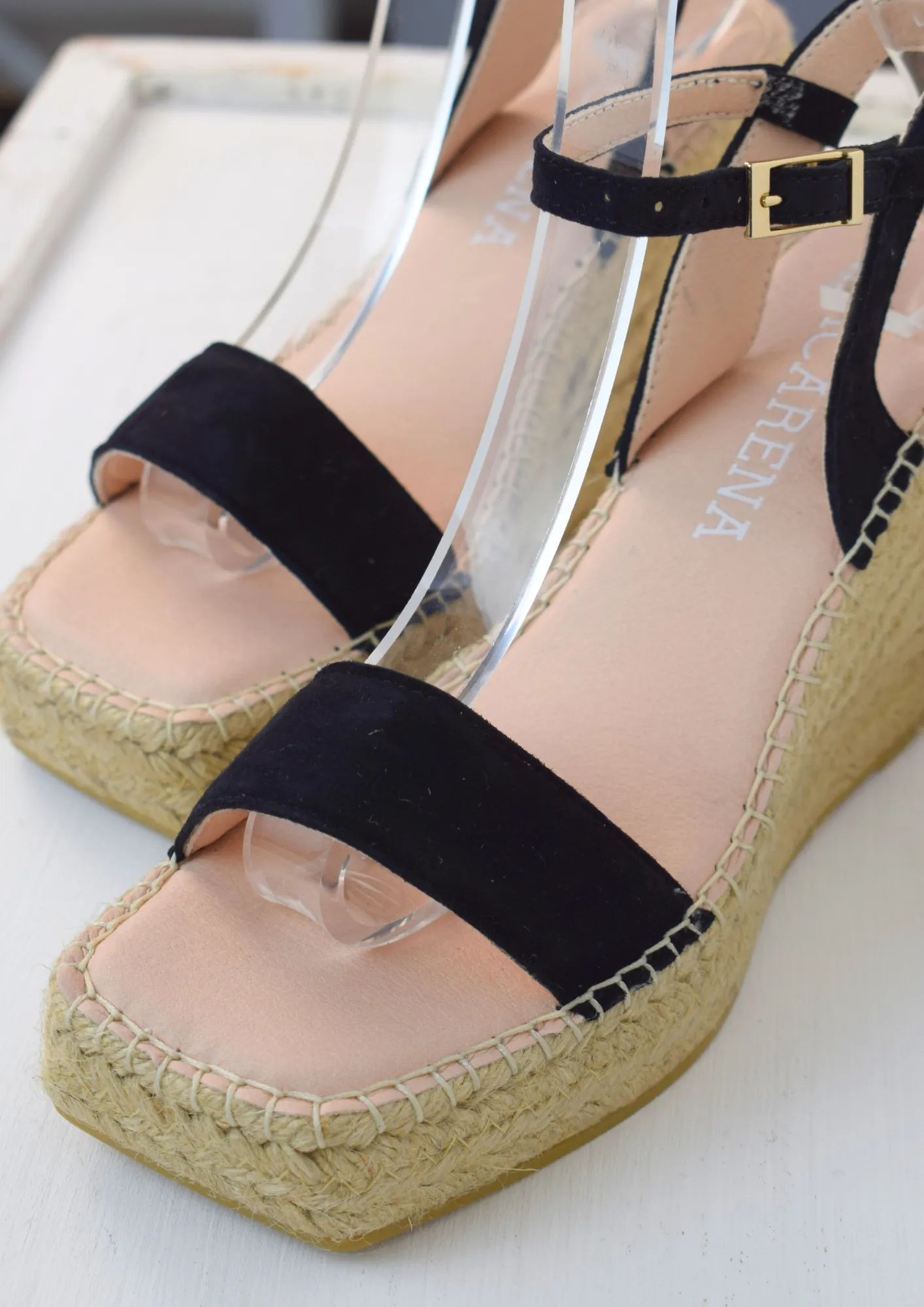 Moon Espadrille Black