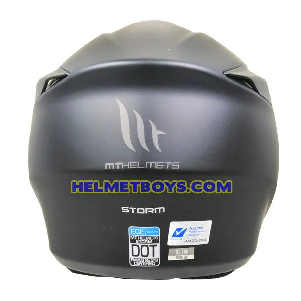 MT STORM Flip Up Motorcycle Helmet SOLID COLORS