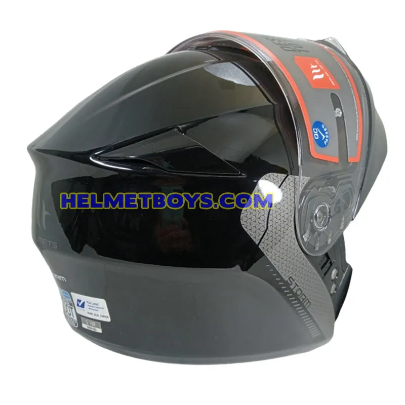 MT STORM Flip Up Motorcycle Helmet SOLID COLORS