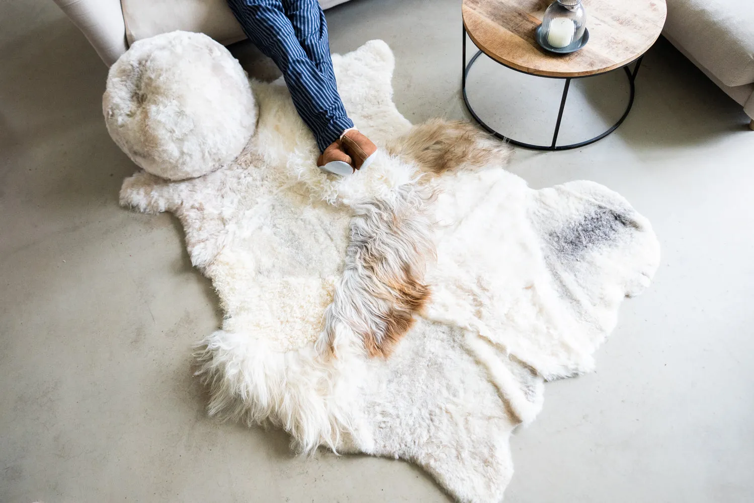 Multi-Layer Melange Rug