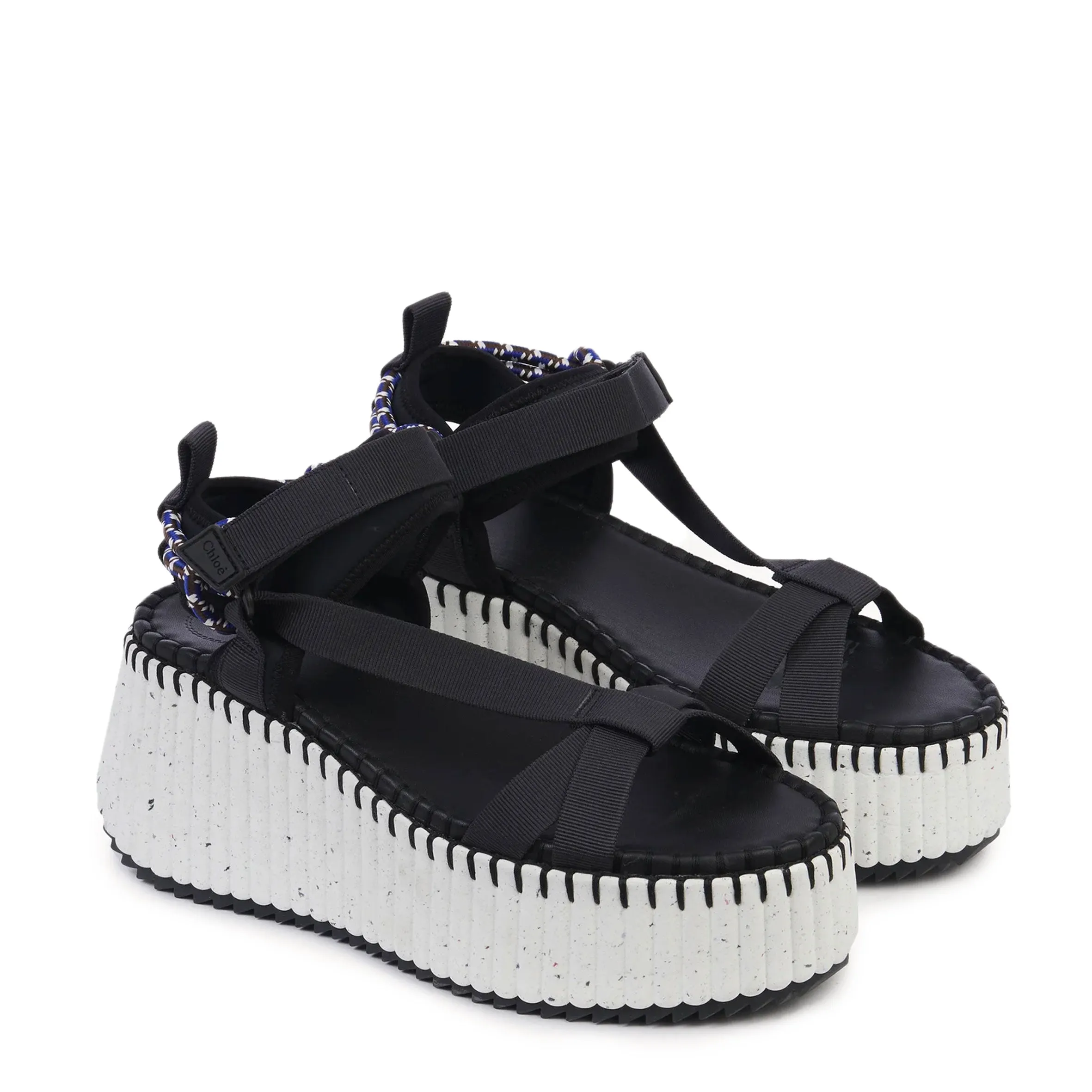 Nama Flatform Sandal, Black