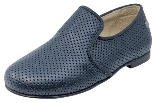 Naturino Girl's and Boy’s Alghero Vit.Forato Slip On Shoes, Navy