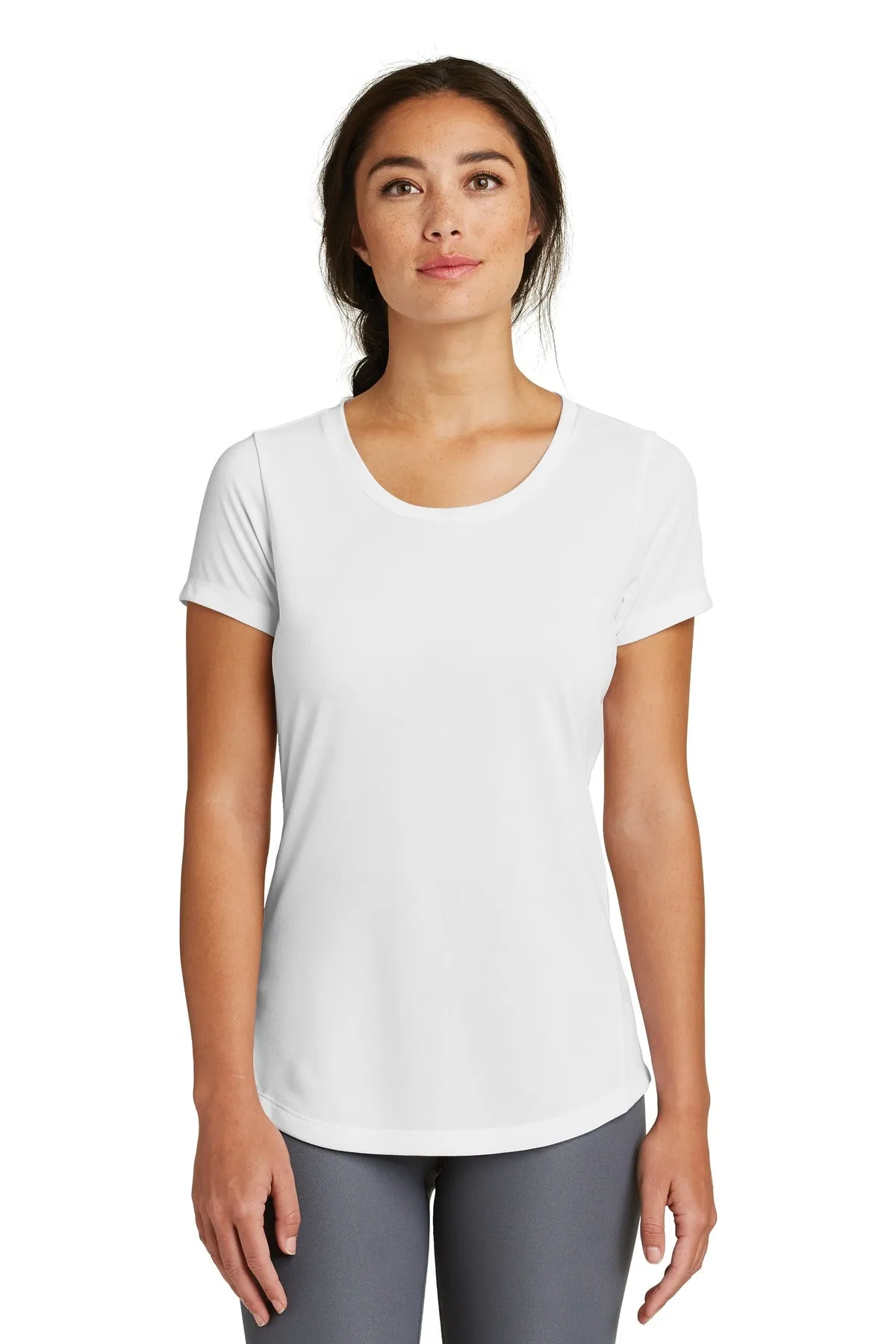 New Era ® Ladies Series Performance Scoop Tee. LNEA200