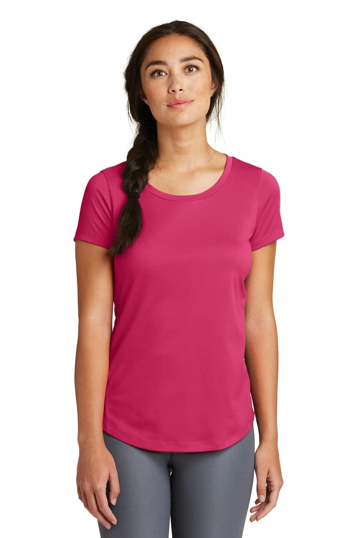 New Era ® Ladies Series Performance Scoop Tee. LNEA200