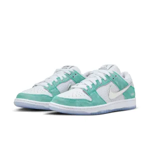 Nike SB - Dunk Low Pro Shoes - Racer Blue / Metallic Silver - White (APRIL)