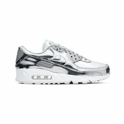 Nike Women's Air Max 90 Metallic Silver