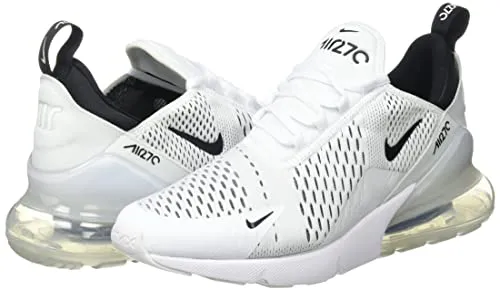 Nike Women's Running Shoes, White White Black White 100, 7.5