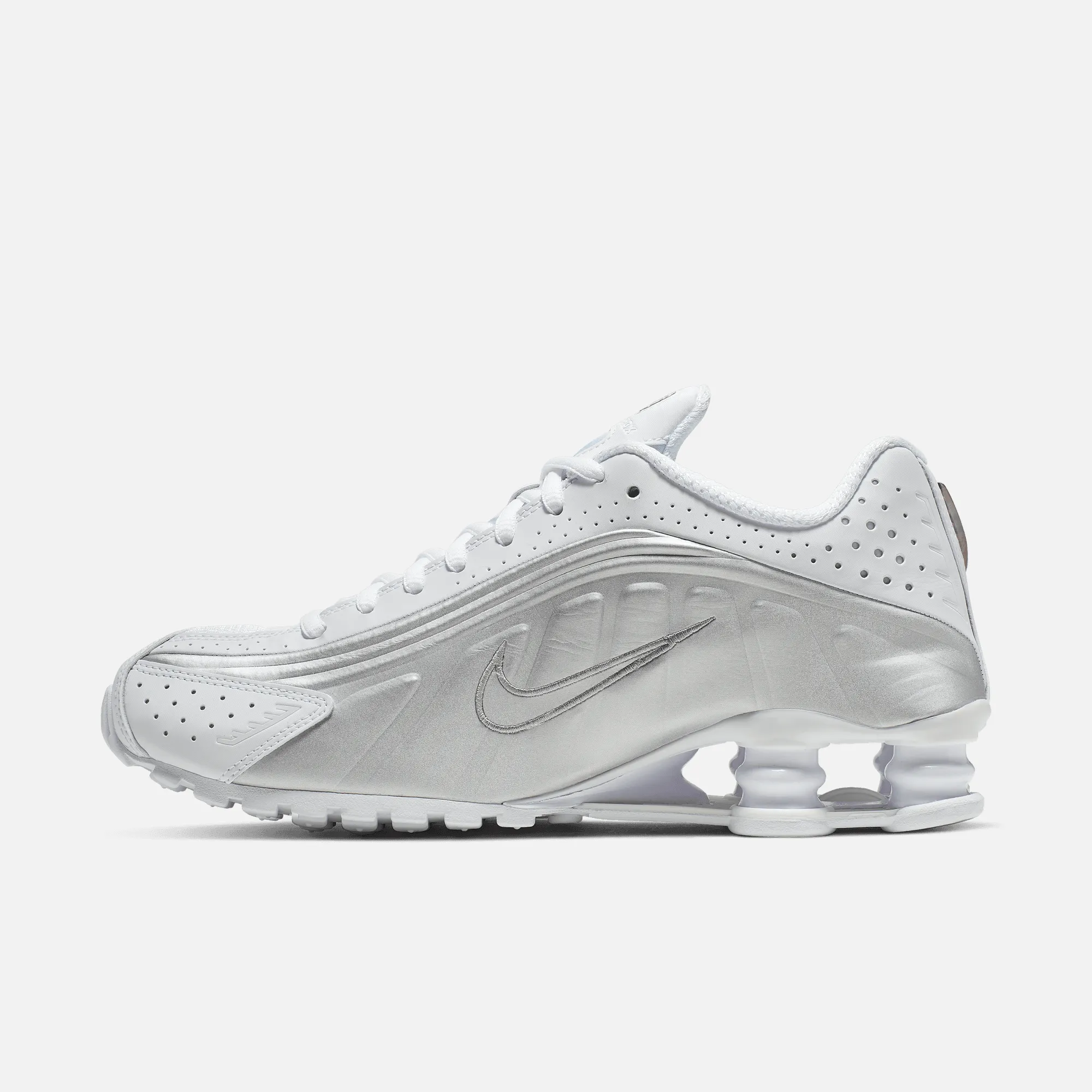 Nike Women's Shox R4 White Metallic