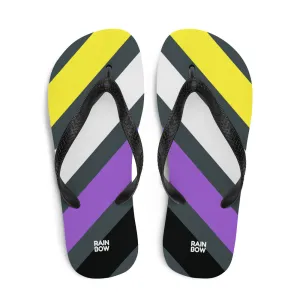 Non-Binary Diagonal Stripes Flip-Flops