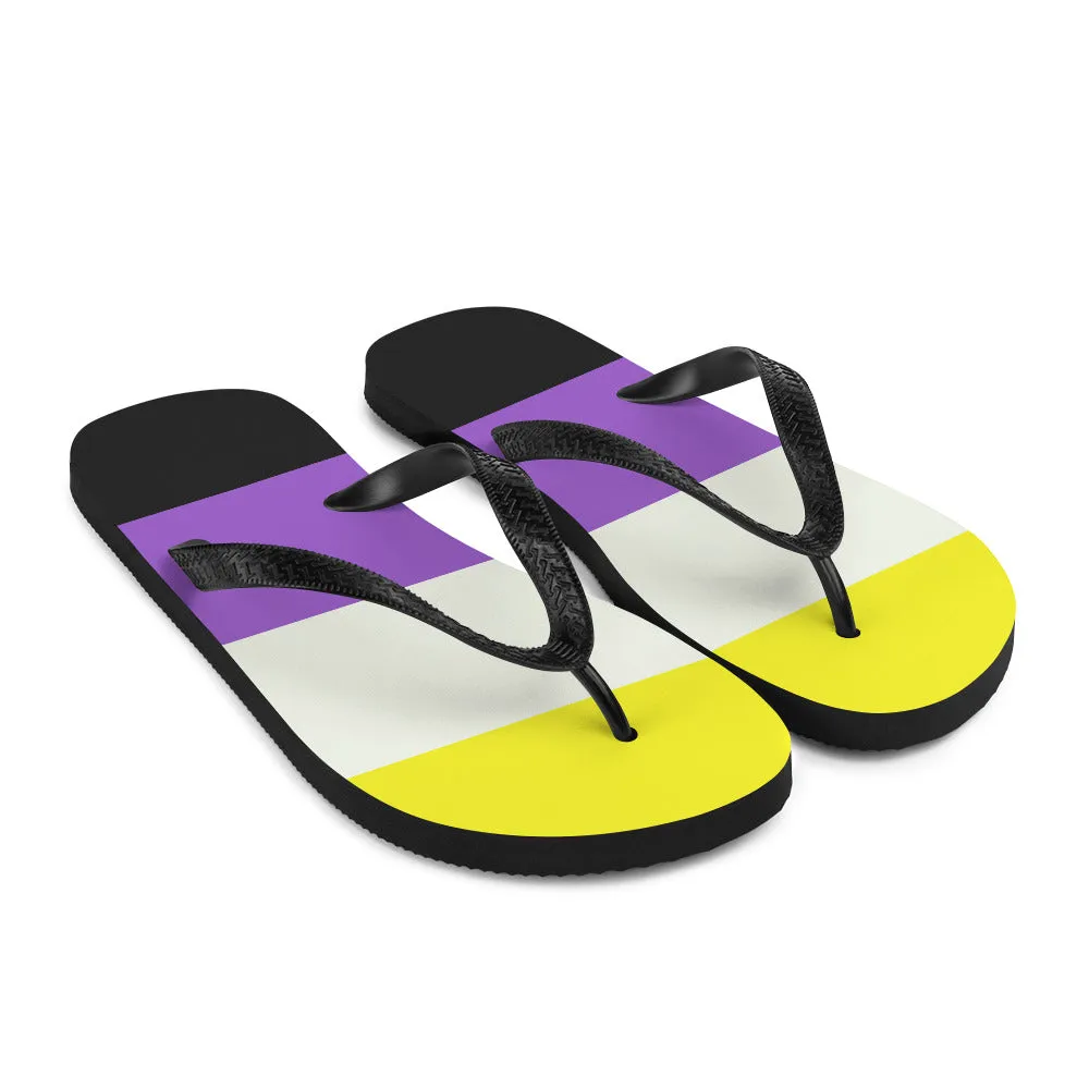 Non Binary Flag Flip-Flops