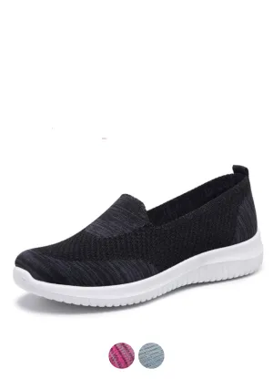 Nubia Women's Slip-On Black Shoes