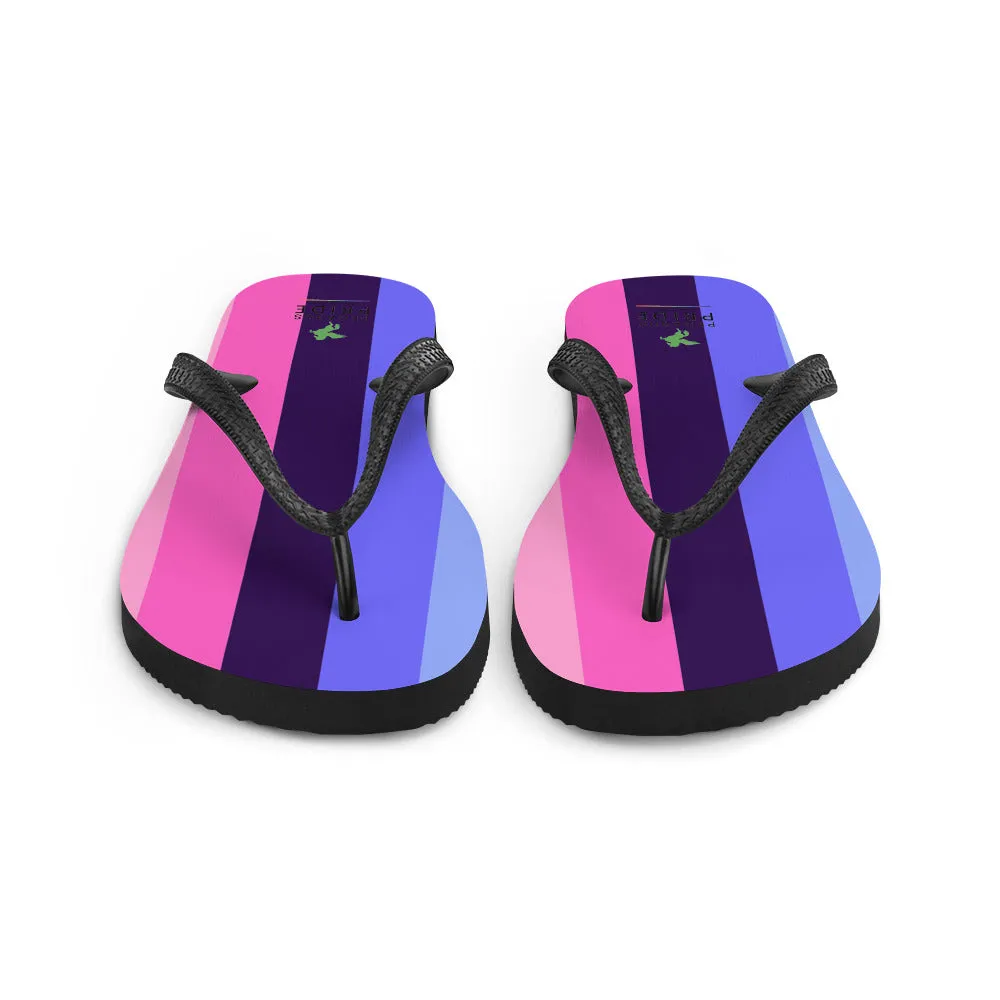 Omnisexual Pride Flag Flip-Flops Sandals