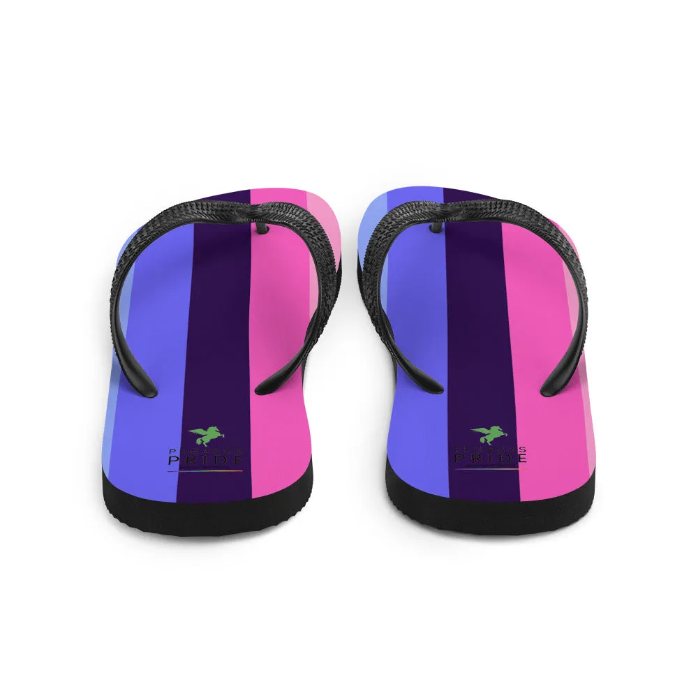 Omnisexual Pride Flag Flip-Flops Sandals