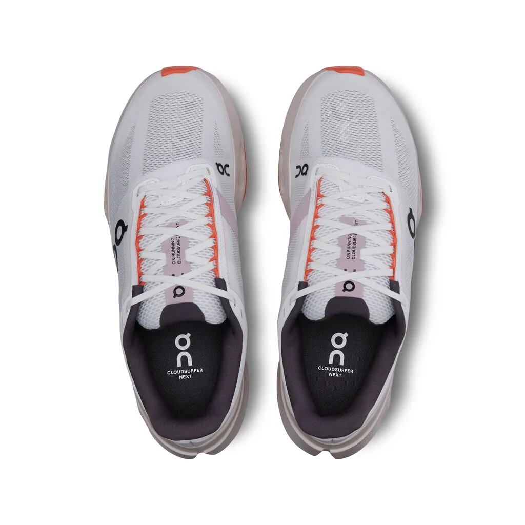 On Running Cloudsurfer Next Wide (Womens) - White/Flame