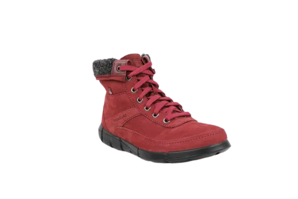 Original Woodland Women's Leather Boots (#3143118_Paris Port Red)