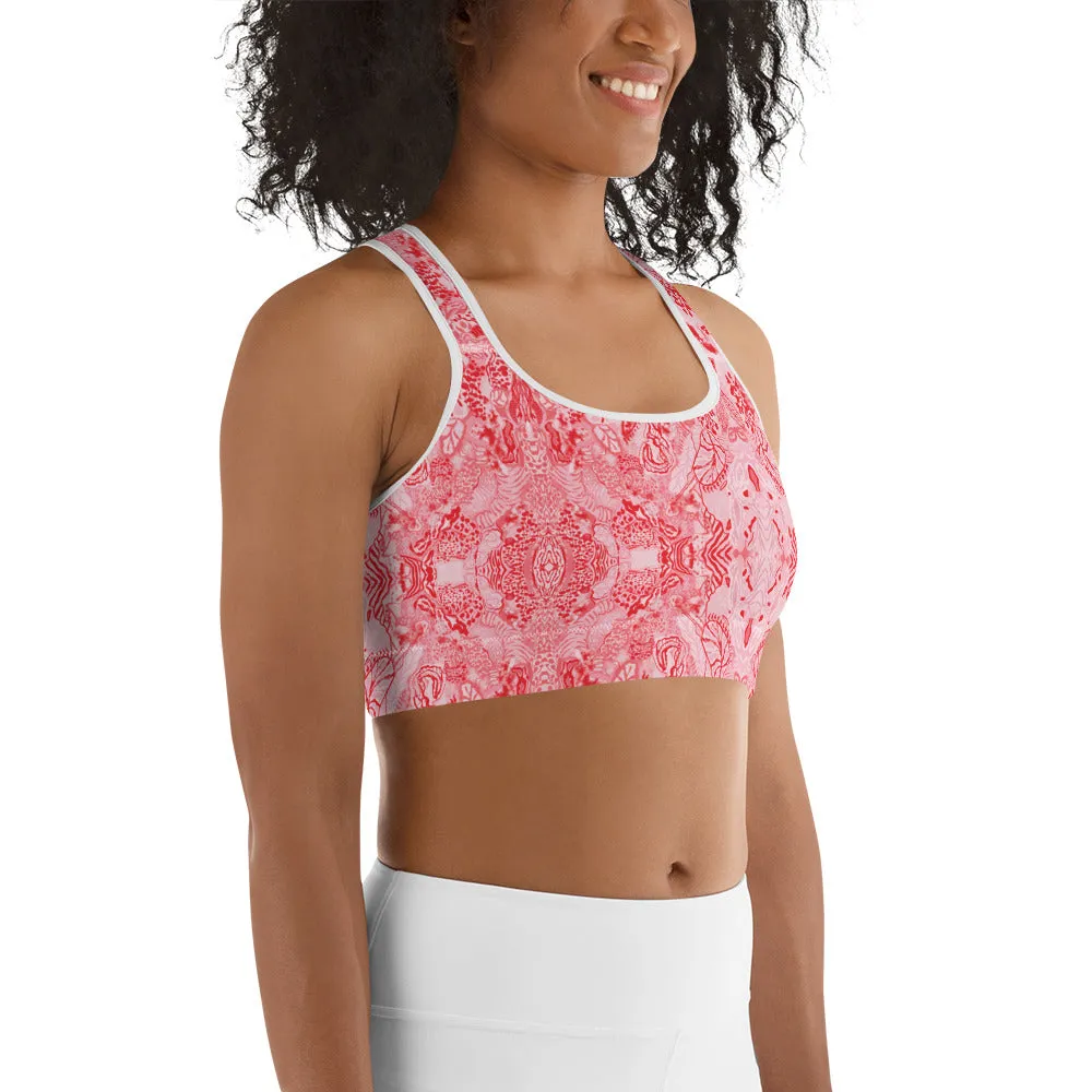 Pink Palisades Sports bra for women XS-2XL