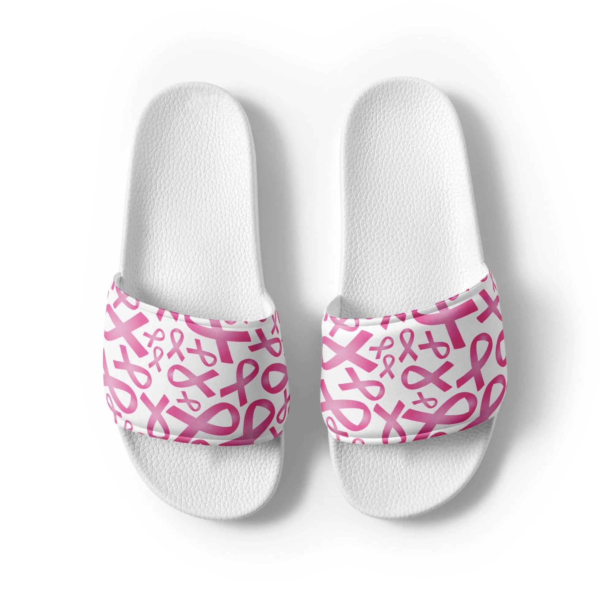 Pink Ribbons Women's Slides